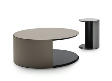 PAPIER - Round wooden side table by i 4 Mariani - view 3